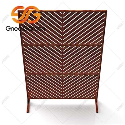 Corten 레이저 컷 스크린