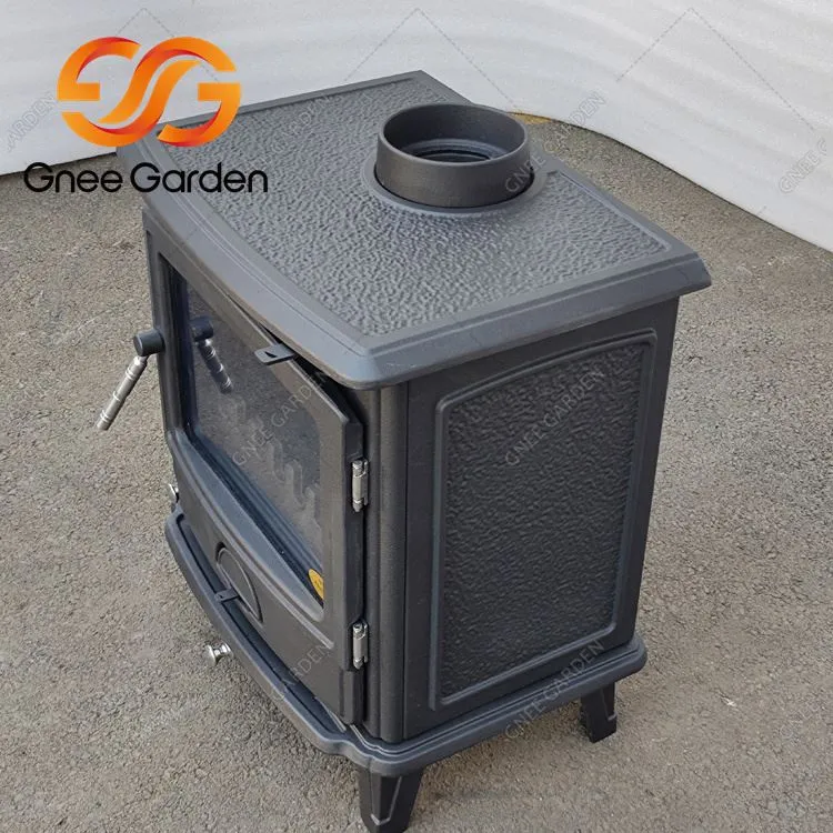 골동품 주철 벽난로