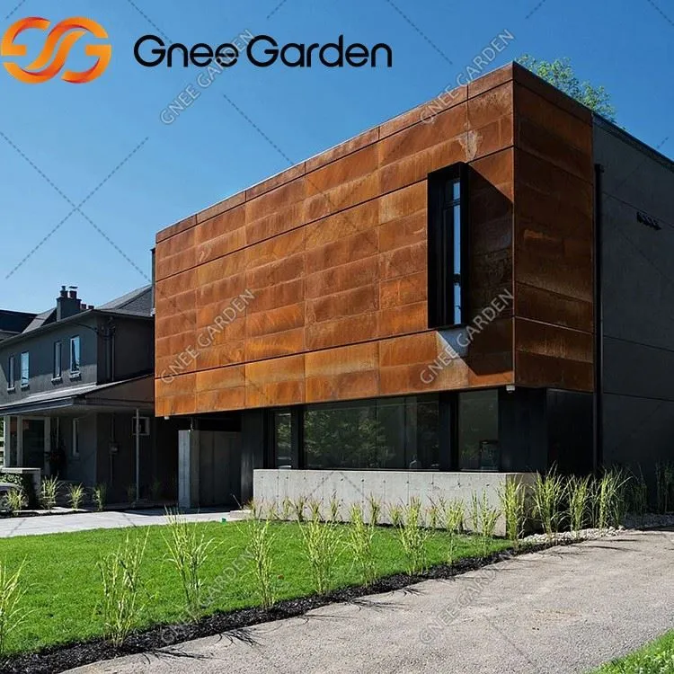 corten steel curtain wall 46