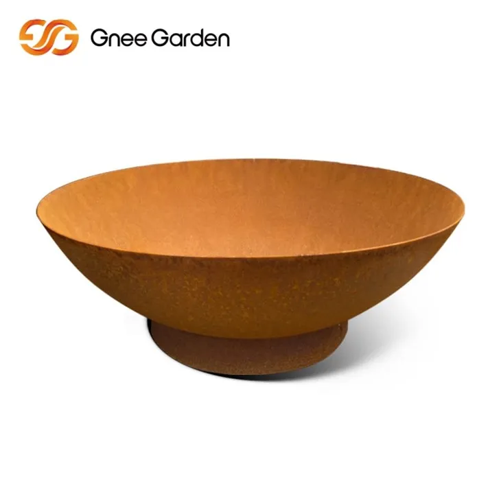 Corten Dual Function Fire Bowl 그릴
