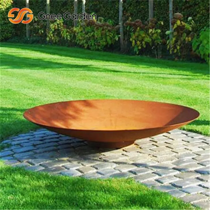 Corten Industrial Pit Grill 기능 이중