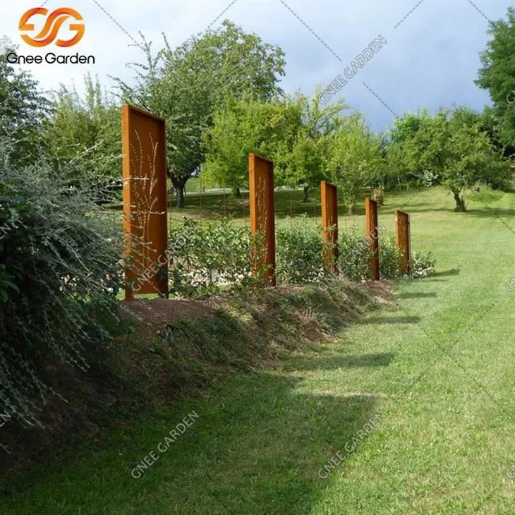 Decorative Garden corten  Screen
