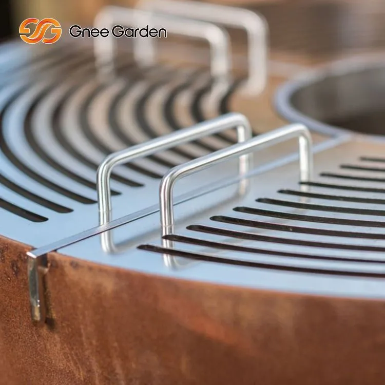 Corten Steel 최고의 야외 그릴 2024