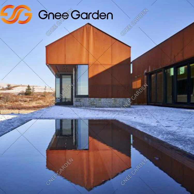 Corten Steel 커튼 월 시스템 패널