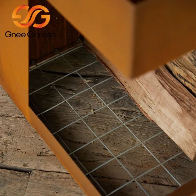 Corten Steel 독립형 벽난로