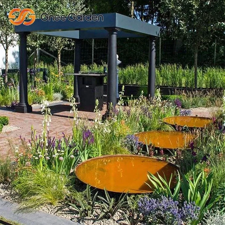 코르텐강 스틸 화덕 방수