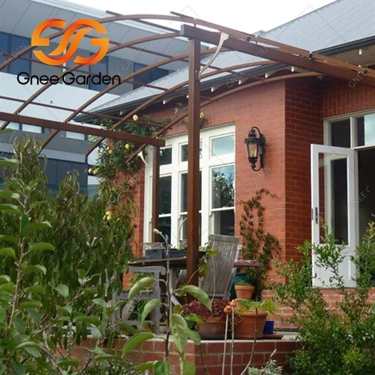 Corten Steel Pergola