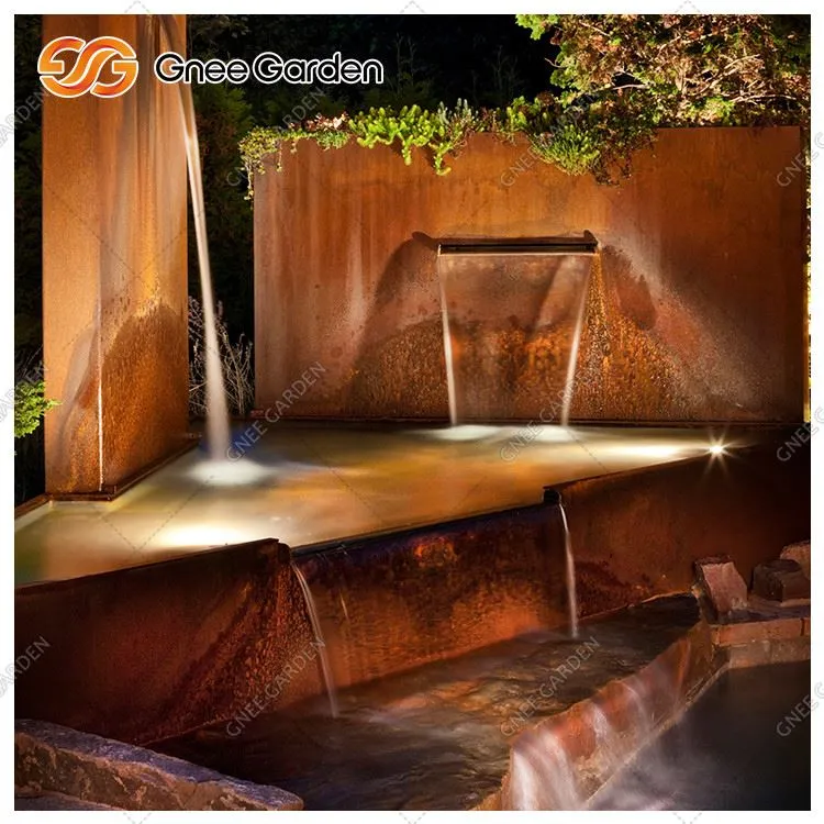 Corten Steel Water 기능