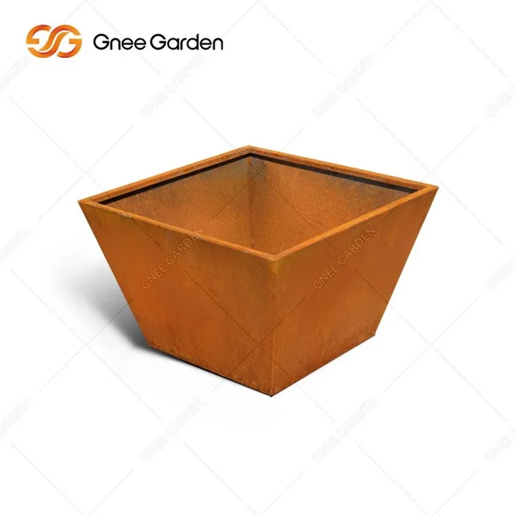 corten planter box