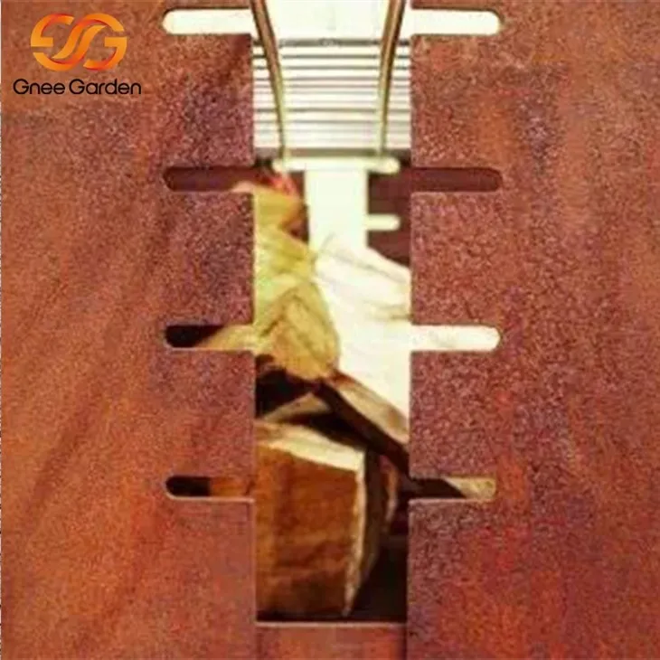 Corten Steel bbq pit（1）