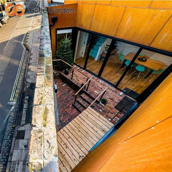 외관 패널 코텐 스틸 부식에 저항성