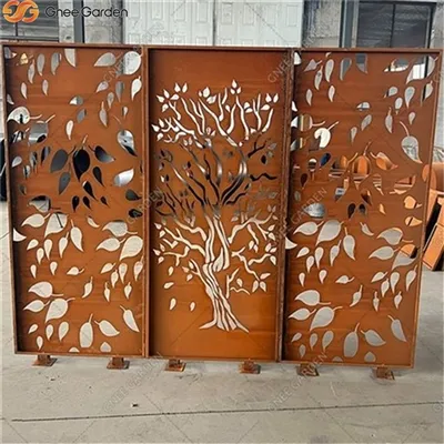 Corten Steel Garden 스크린은 개인 정보 보호에 안전합니까?