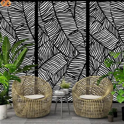 Corten 스크린 패널이 녹슬나요?