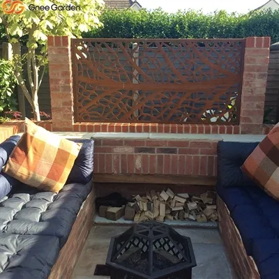 옥외 Corten 강철 스크린을 설치하는 방법?