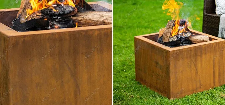 corten fire pit corten fire pit
