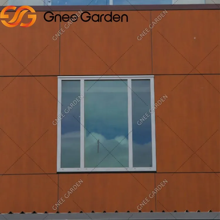 Metal Facade Curtain Wall Cladding Steel Curtain Wall
