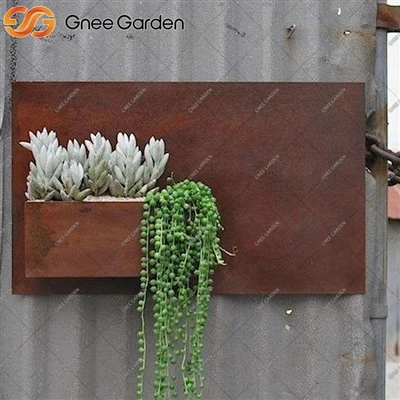 Corten Modern Planters : 현대 정원을위한 내구성 있고 세련된 솔루션
