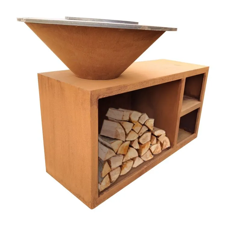 야외 BBQ 녹슬 으면 코튼 스틸