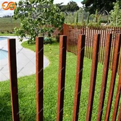 상업 및 주거용 사용을위한 Corten Steel 울타리
