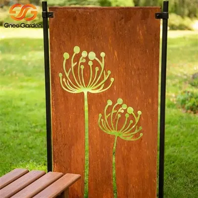 Corten 강철 금속 장식 패널