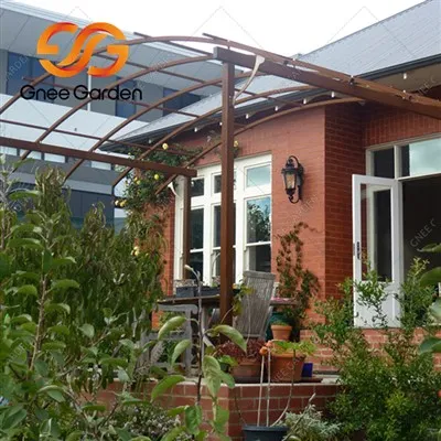 Corten 강철 금속 정원 전망대