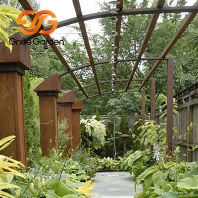 Corten 강철 금속 전망대 강철 지붕