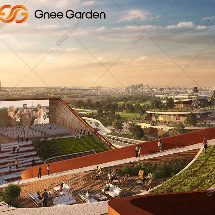 Steel Exterior Wall Cladding Corten