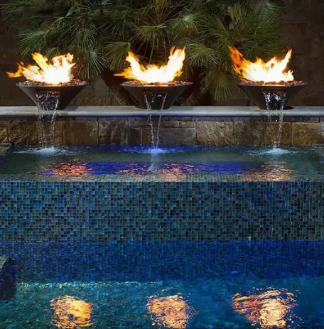 수영장용 물그릇